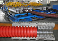 Tubulação espiral de alta velocidade que faz a máquina/PVC conduzir a linha de produção SBG 63-250