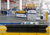 Linha de produção ondulada CE da tubulação da única parede automática completa ISO9001