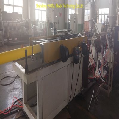 180-210℃ Heating Temperature 2-20m/min Max Line Speed Siemens/ABB Main Electrical Corrugated Pipe Production Line