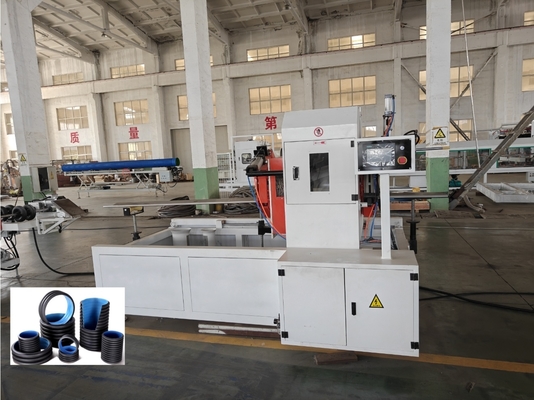 Double Wall Corrugated Pipe Extrusion Line with Siemens Inverter 63mm