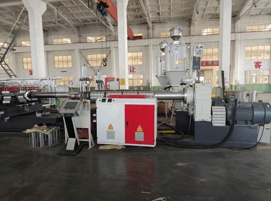 Double Wall Corrugated Pipe Extrusion Line with Siemens PLC