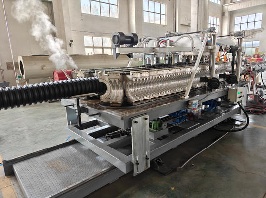 Siemens Main Motor DWC Pipe Extrusion Line with PLC Control and 35-55 Working Days Lead Time