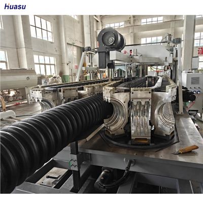 Siemens Contactor PLC Control Single Wall Corrugated Pipe Extrusion Line with 35-55 Working Days Lead Time