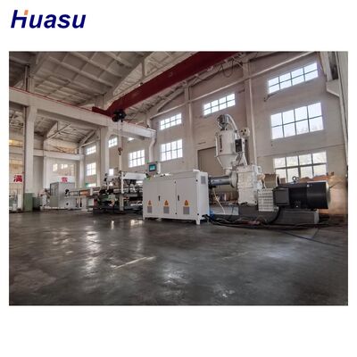 Automatic And Computerized HDPE Pipe Extrusion Line With Air Cooling And Water Cooling For 32mm - 1600mm Corrugated Plastic Pipe Production