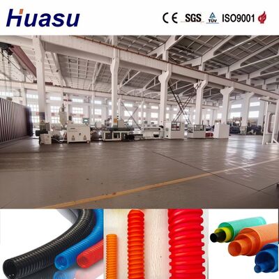 High Automation 32mm-1600mm Pipe ID Cable Protection Pipe Extrusion Line with PLC Control and Touch Screen Interface