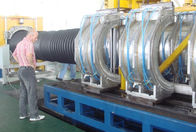 linha da extrusão da tubulação do PVC DWC do PE da identificação 800mm da drenagem 160kw