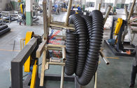 Dois linha da extrusão da tubulação do HDPE do PVC das extrusora 37kw 250mm