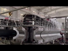 300kg/H 150mm DWC Pipe Extrusion Line PLC Control