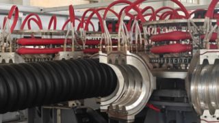 Linha de produção de tubo espiral de alta velocidade SBG300