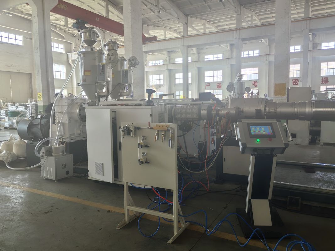 Linha de Extrusão Automática de Tubos DWC para Drenagem e Esgoto com Economia de Energia e Alta Produtividade