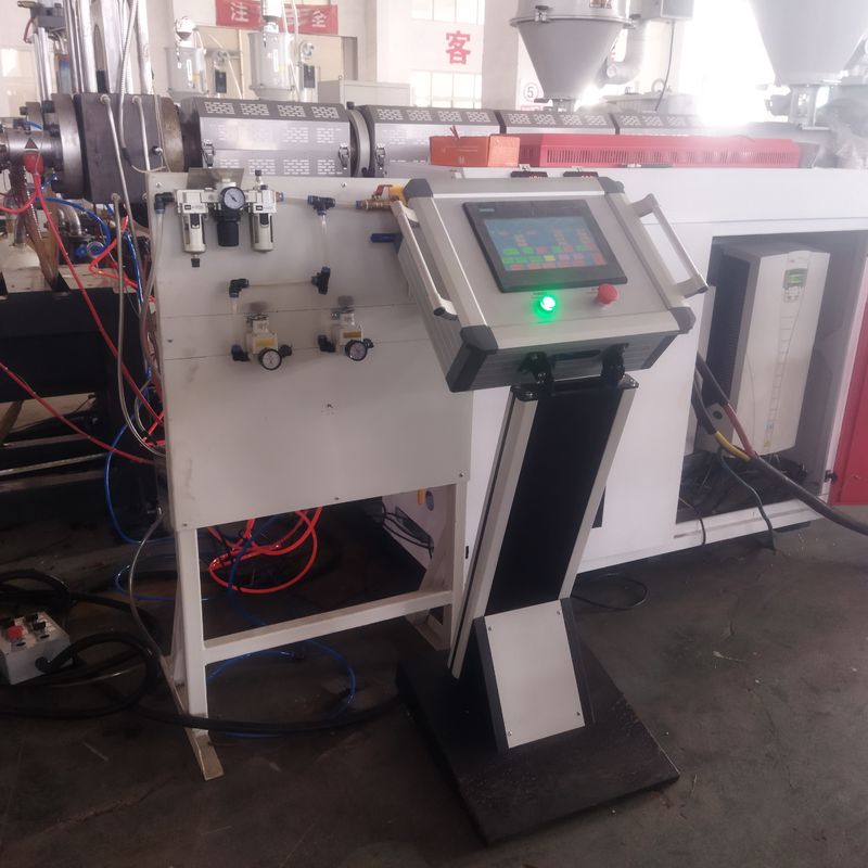 Linha de Extrusão Automatizada e Computadorizada para Tubos Corrugados de Parede Dupla com Motor Siemens e Capacidade de 8-15Kg/h