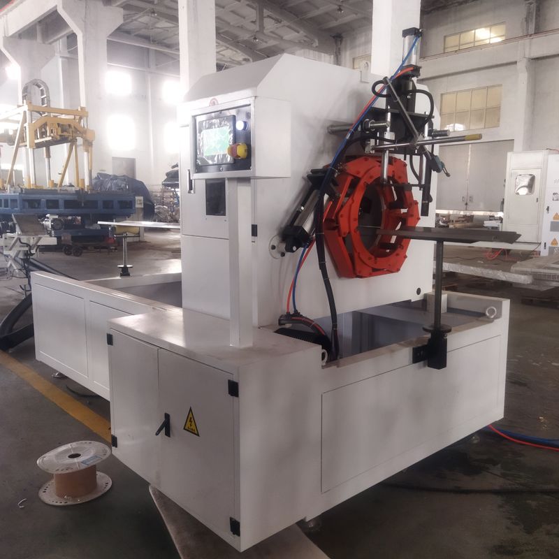 Linha de extrusão automática de tubos corrugados de parede dupla com motor Siemens e sistema de controlo PLC para produção de 8-15 kg/h