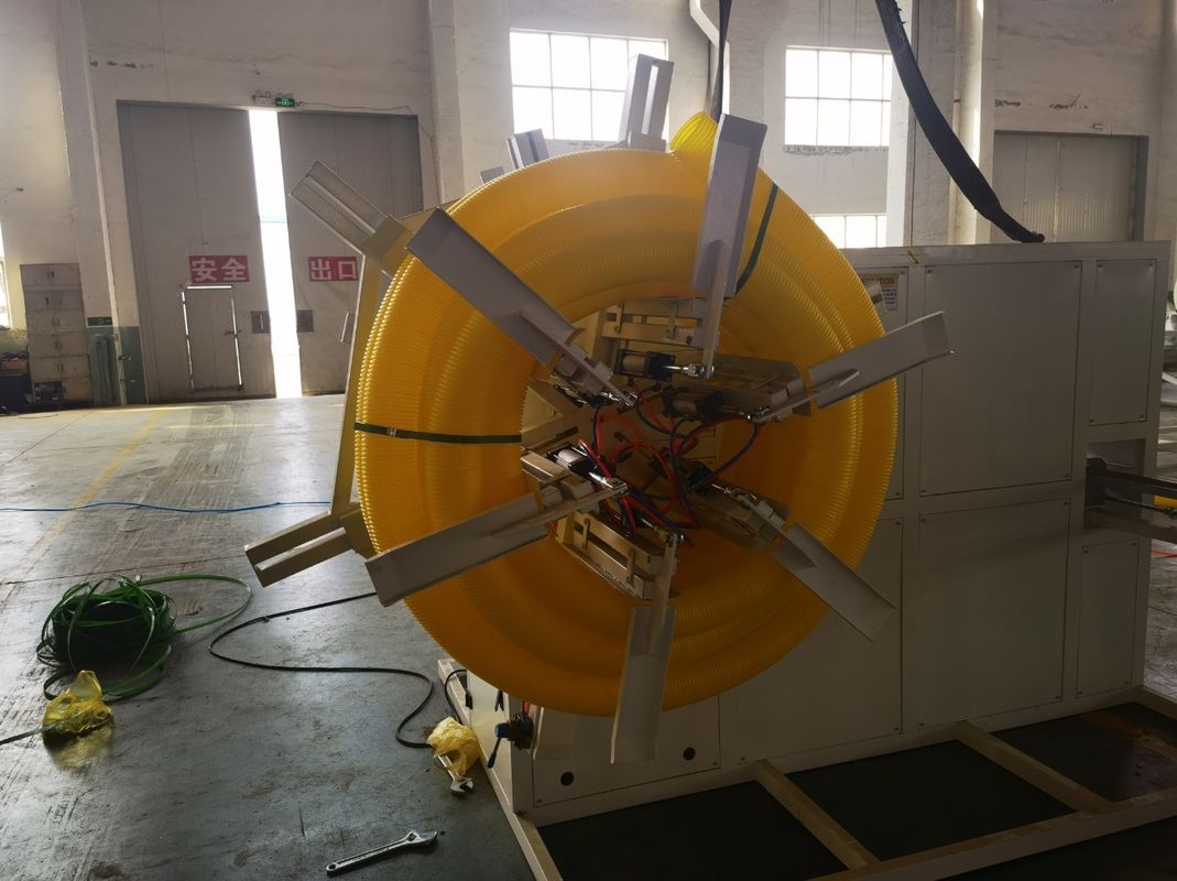 Linha de produção de tubos corrugados de parede única de PP PE HDPE LDPE Linha de extrusão