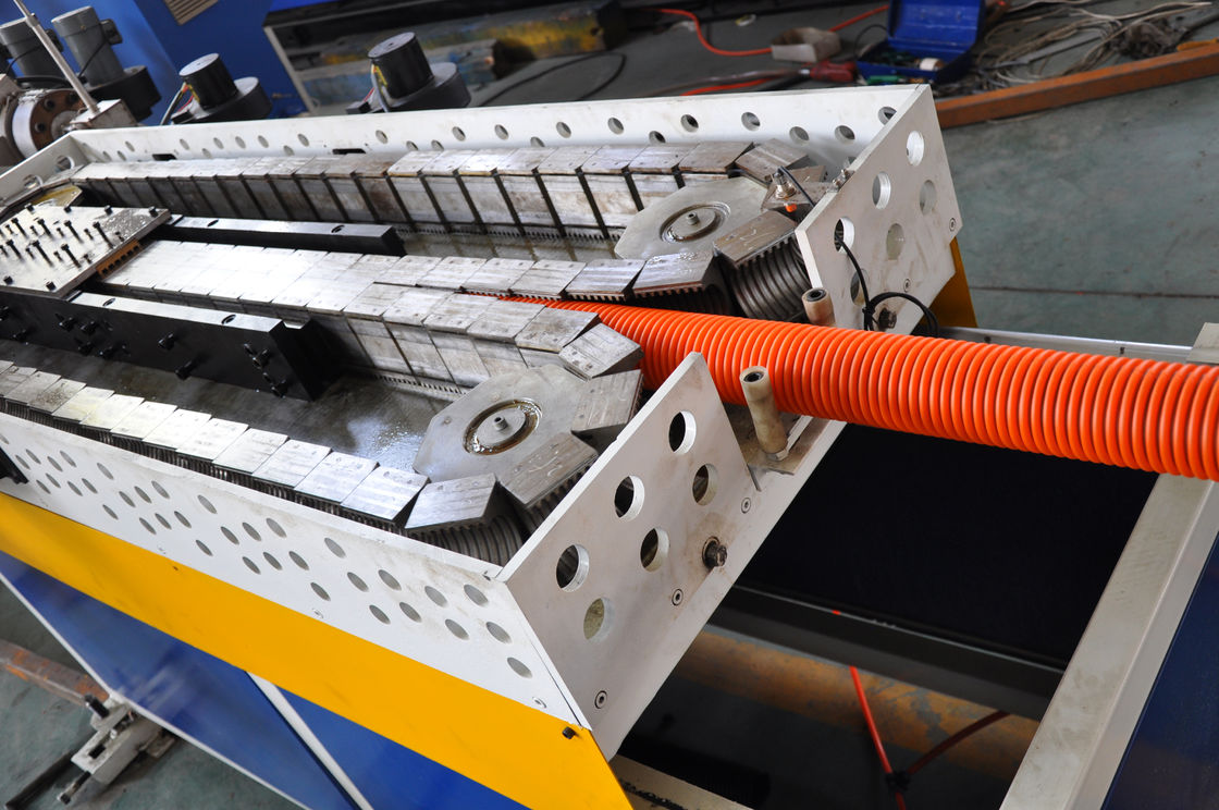 Linha de extrusão de tubos corrugados de contato Siemens com alimentação automática