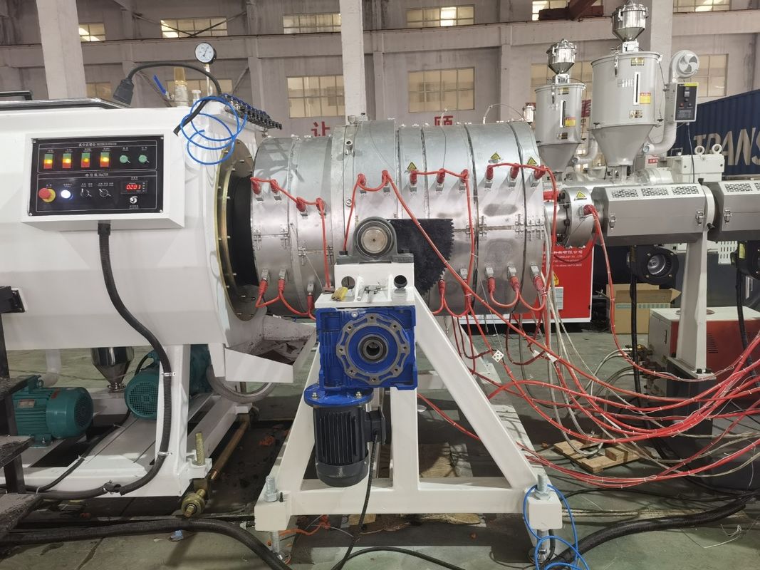 Siemens Beide / WEG Motor Máquina de extrusão de tubos HDPE para processamento preciso e preciso