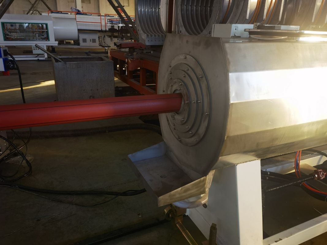 Linha de extrusão de tubos Hdpe de parede sólida controlada por PLC para soluções versáteis e personalizáveis