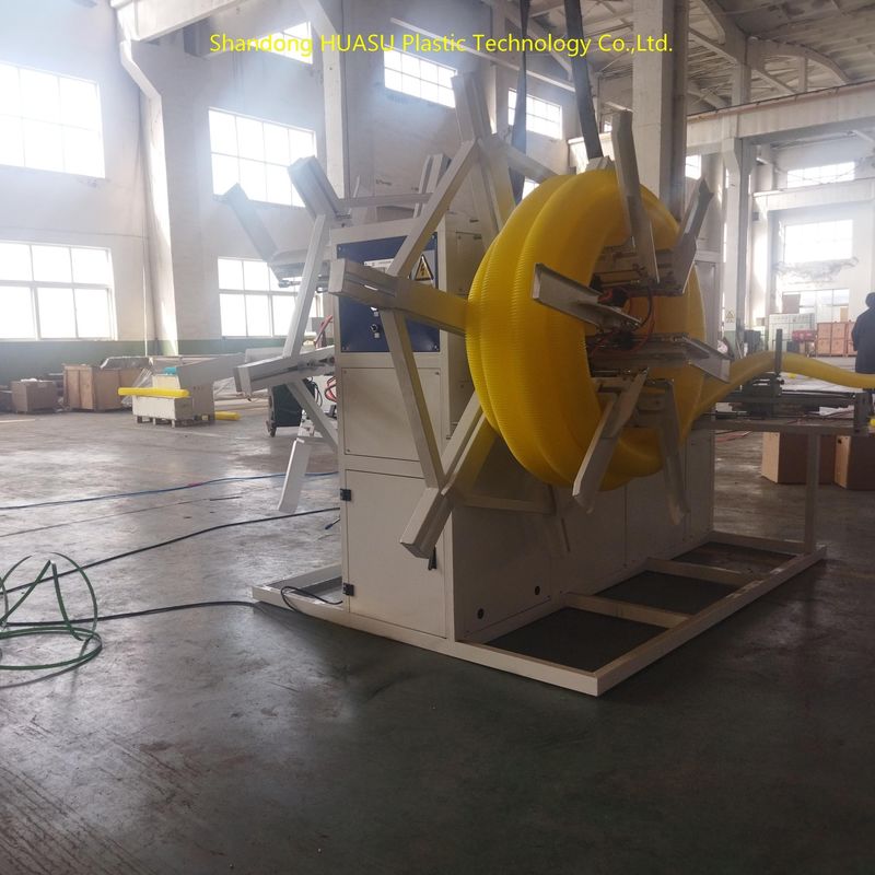 Máquina de Tubo Corrugado de Parede Dupla para Produção de 100-1000kW com Controle PLC e Resfriamento a Água para Saída Personalizável