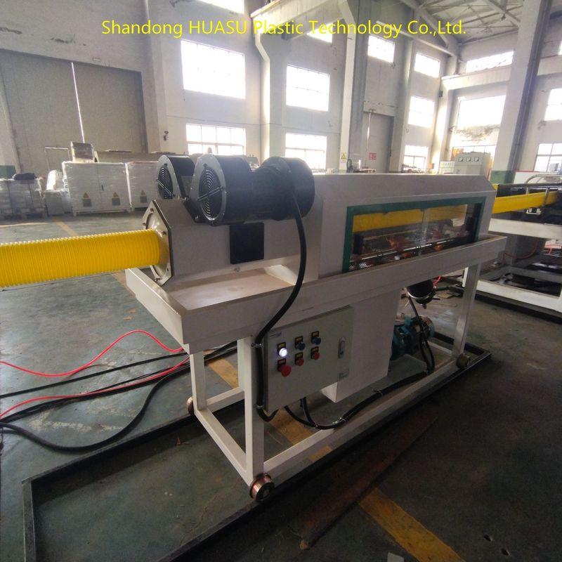 Linha de Extrusão Automática de Tubos Plásticos com Siemens ABB Elétrica Principal e Resfriamento a Ar e Água para Produção Personalizável