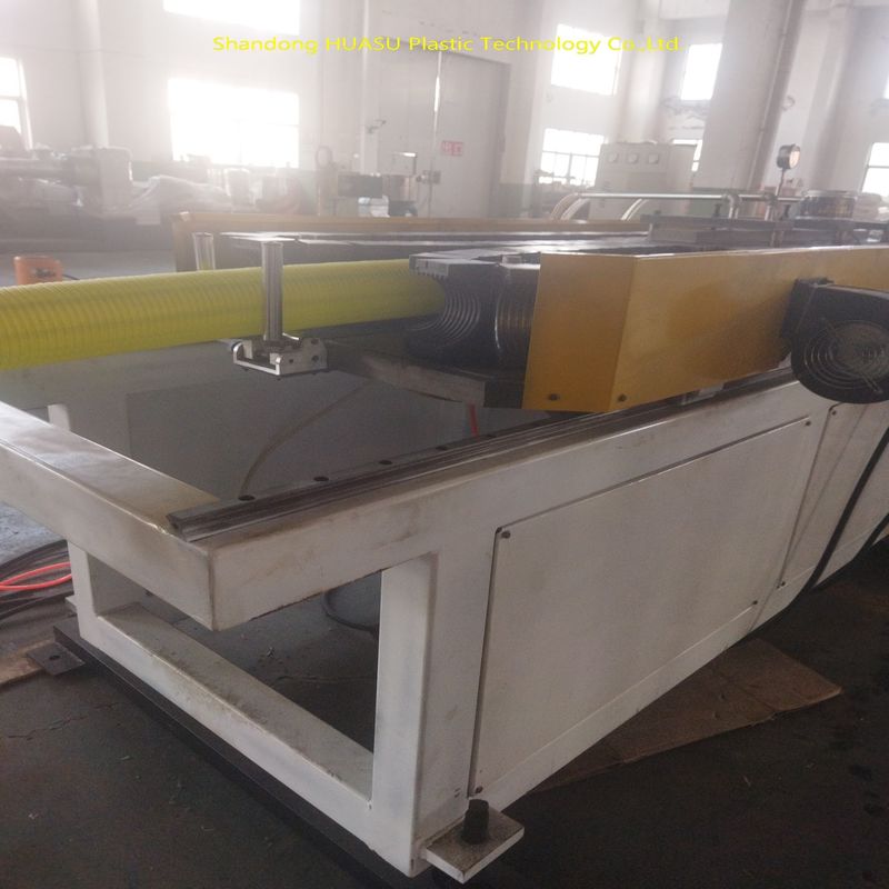 Atualizar Máquina de Extrusão de Tubos Corrugados com Potência de Produção de 100-1000kW, Controle PLC e Resfriamento a Água ou Ar