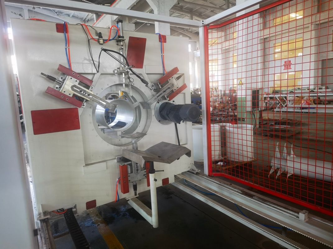 Máquina automática de tubulação de ondulação de parede dupla para produção de alta capacidade