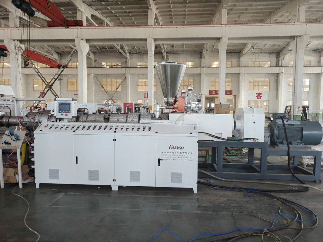 Máquina de fabricação de tubos corrugados de PVC personalizáveis para produção de materiais de PVC