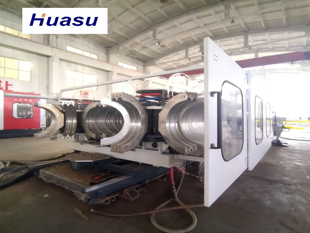 Sistema de Controle PLC e Linha de Extrusão de Tubos DWC com Tela Sensível ao Toque para Produção Personalizável