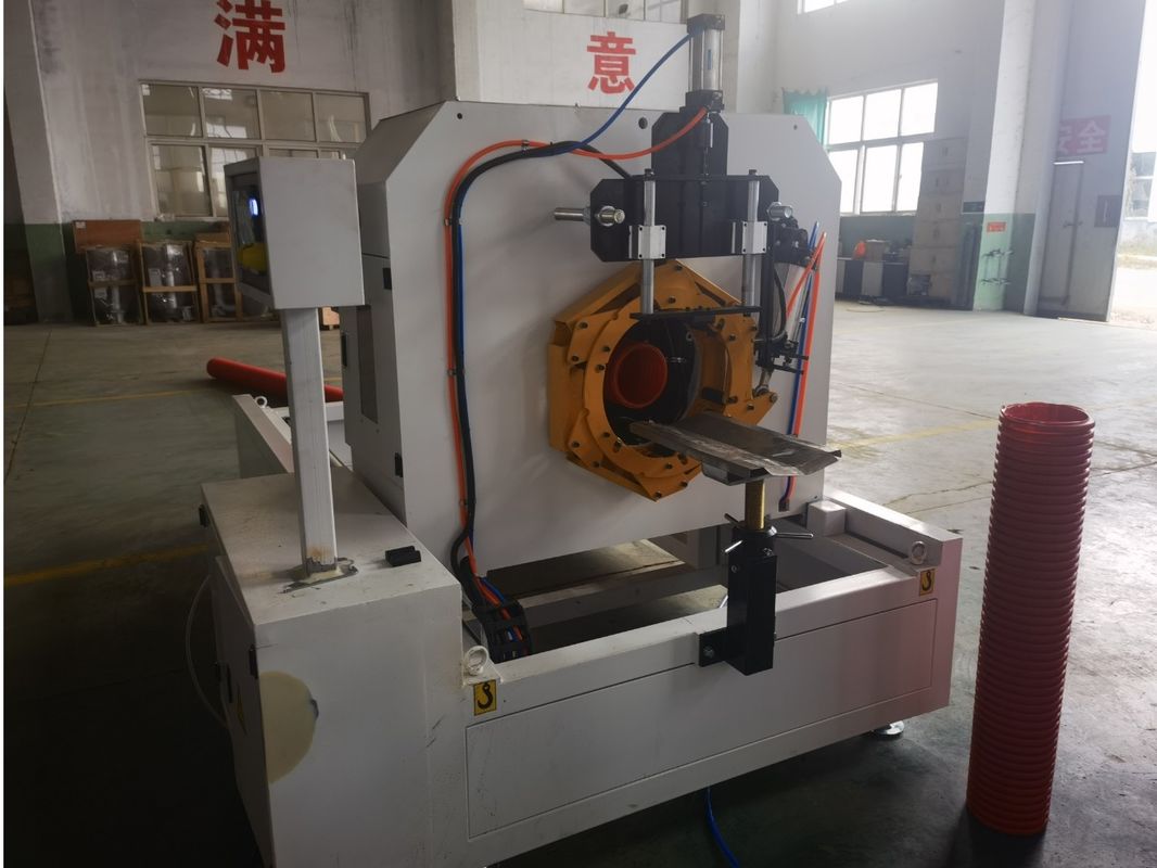 Linha de extrusão de tubos corrugados de parede dupla personalizável para esgoto com material de molde de fundição 40cr