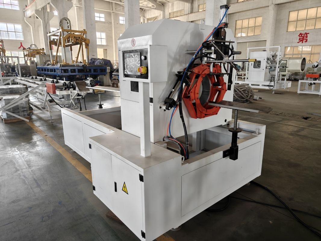 Tubo de ondulação de parede dupla única fabricação de máquina de extrusão de máquina grau automático