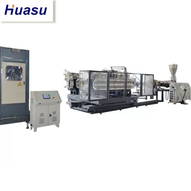 Linha de Extrusão de Tubos DWC com Diâmetro de Tubo de 32-1600mm, Capacidade de 60-2000kg/h e Tecnologia Siemens PLC