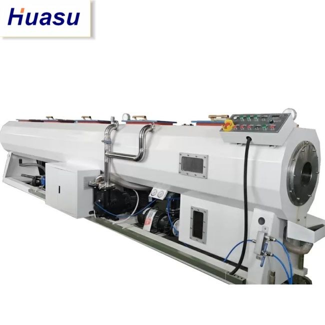 Linha de Extrusão de Tubos Corrugados de Parede Dupla com Faixa de Diâmetro de Corte de 32-1600mm e Processo de Resfriamento por Água com Tecnologia PLC Siemens