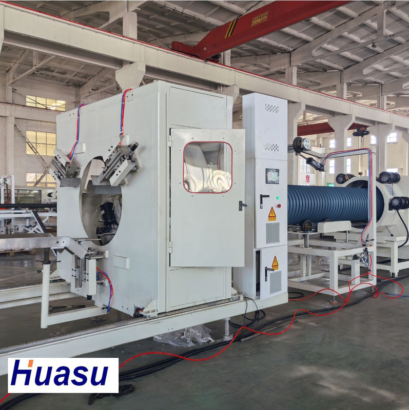 Linha de Extrusão de Tubo Corrugado de Parede Dupla com Elétrica Principal Siemens e Método de Resfriamento por Água