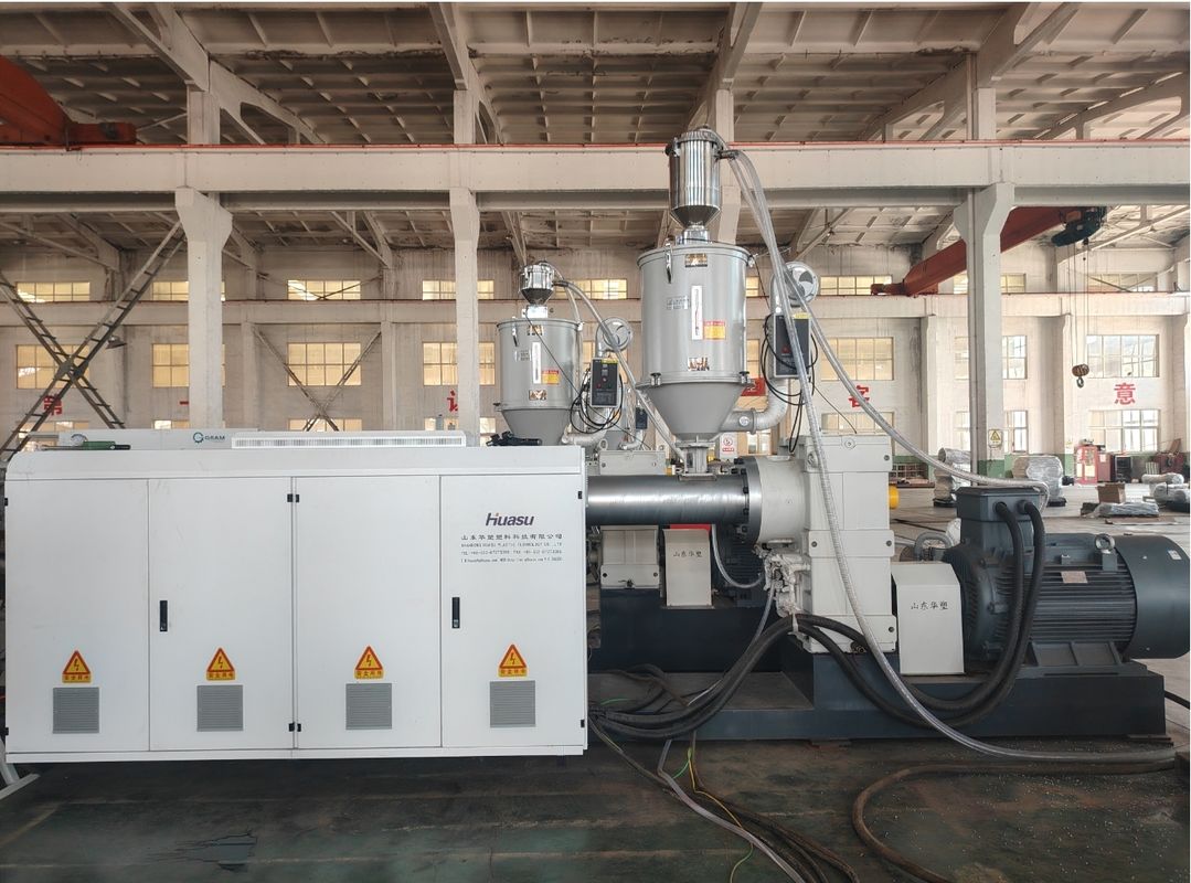 Linha de Extrusão de Tubo Corrugado de Parede Dupla com Elétrica Principal Siemens e Método de Resfriamento por Água