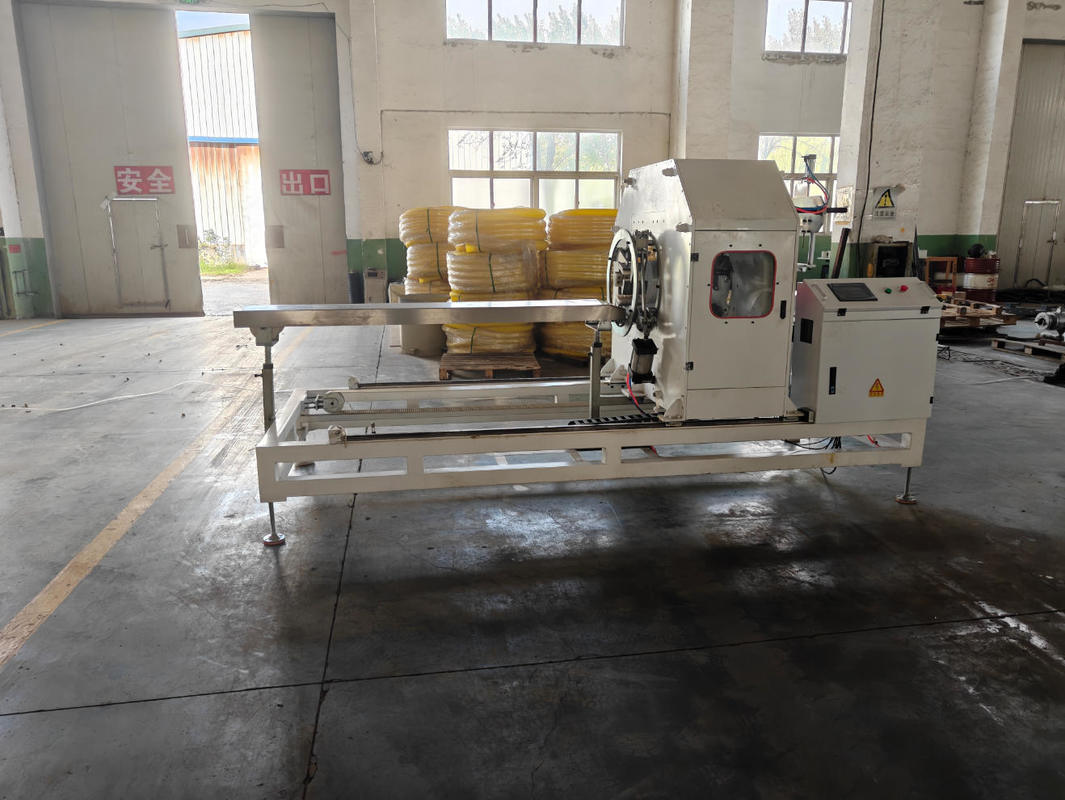 Linha de Extrusão de Tubo Corrugado de Parede Simples Automática com Inversor Siemens e Relé Omron para Tubos de 75-250mm