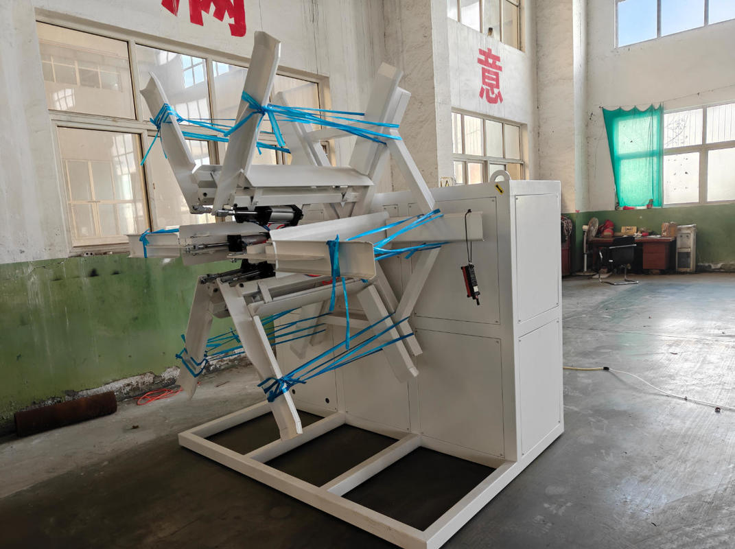 Linha de extrusão de tubos corrugados de parede simples com material de canhão 38CrMoAlA, velocidade máxima de saída de 15 m/min e especificação de 75-250mm