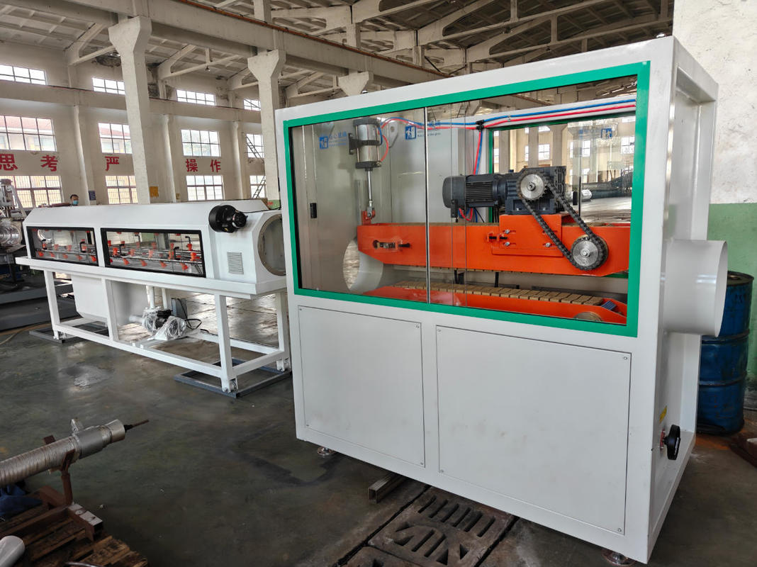 Linha de Extrusão de Tubo Corrugado de Parede Dupla com Material 38CrMoAlA, Tensão 220-440V e Especificação de 75-250mm