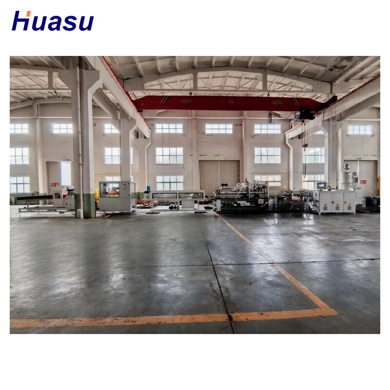 32mm-1600mm Proteção de cabo Corrugado linha de extrusão de tubos com controle PLC touch screen interface e alta automação