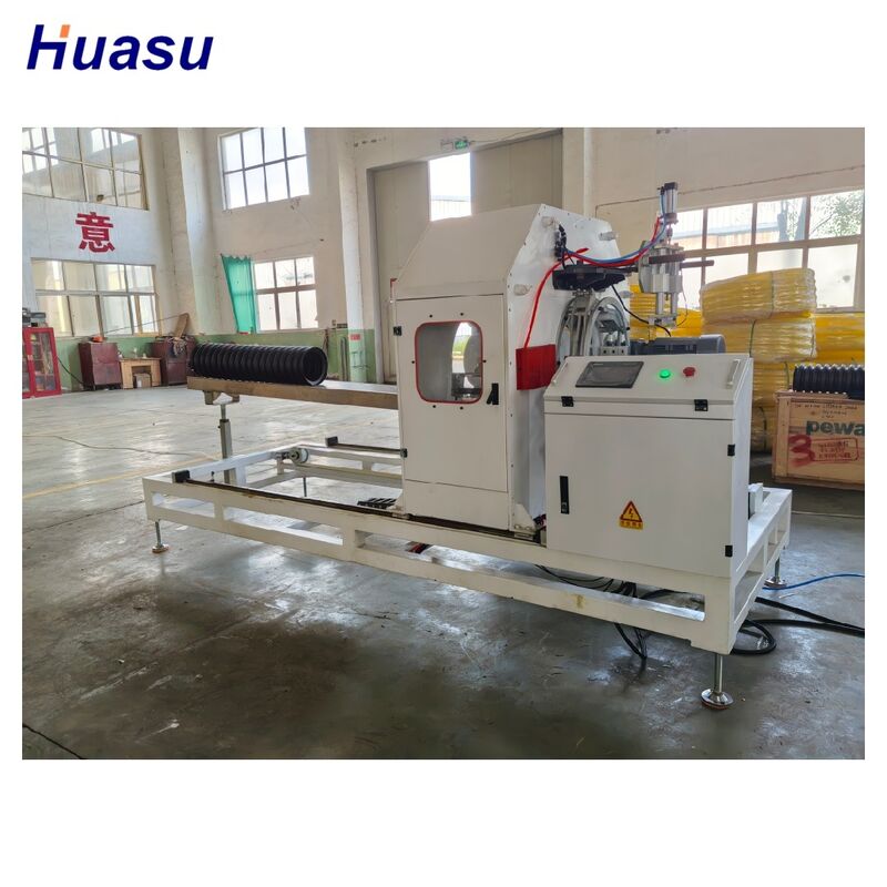 Linha de Extrusão de Tubos de HDPE Computadorizada Automática de Alta Produtividade com Controle PLC Siemens para Produção de Tubos Corrugados