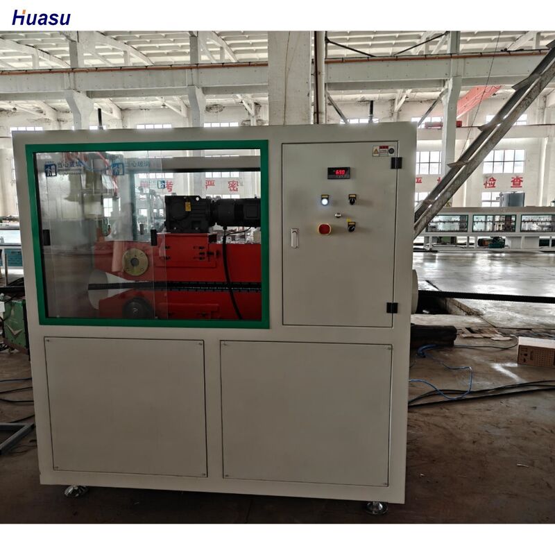 Linha de extrusão de tubos ondulados de parede única totalmente automática com tamanho máximo de tubo de 110 mm para produção estável e de alta velocidade