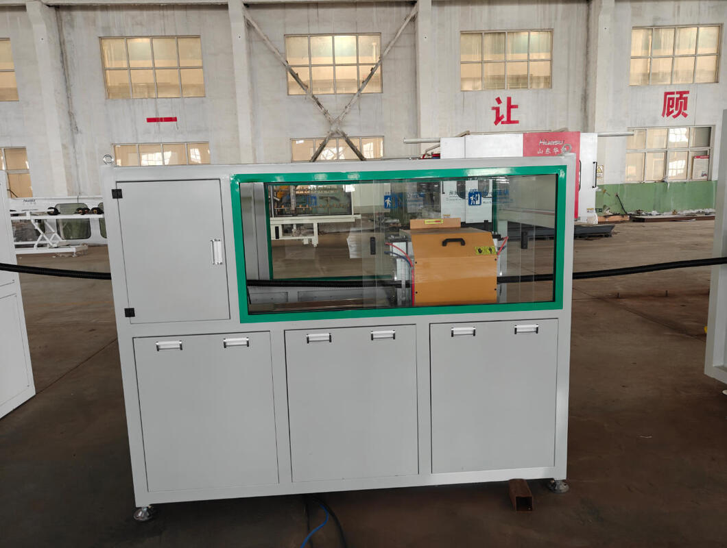 Linha de Extrusão de Tubo Corrugado de Parede Simples Totalmente Automática com Tamanho Máximo de Tubo de 110mm e Saída de 40-80kg/h