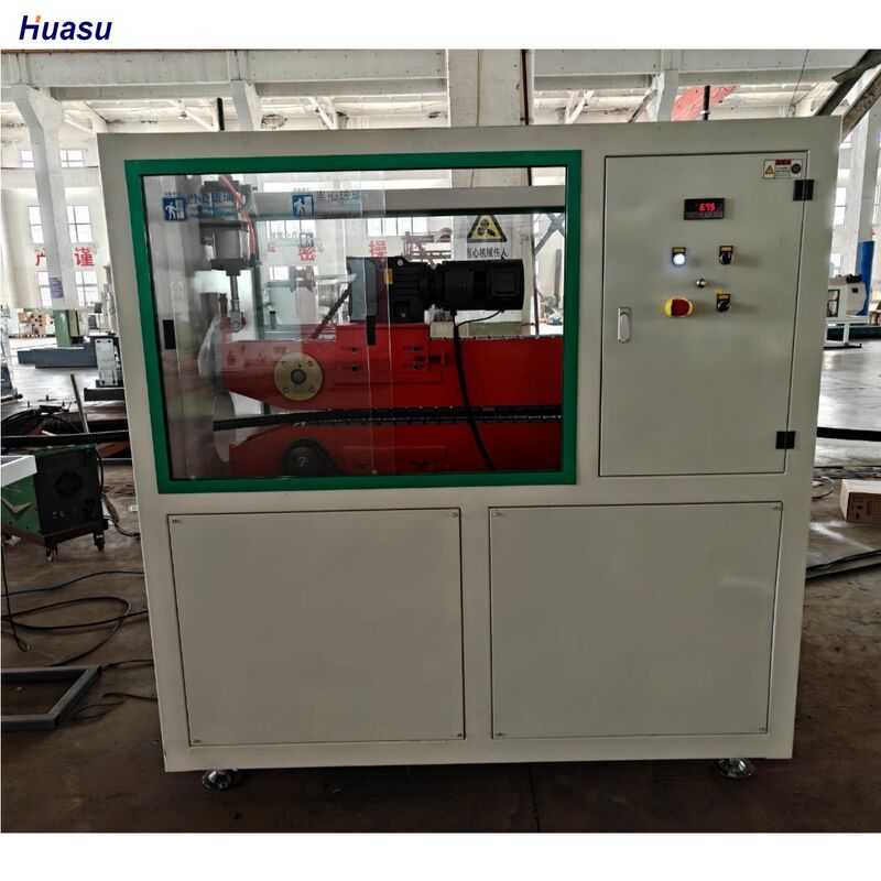 Linha de Extrusão de Tubo Corrugado de Parede Simples com Corrugação Automática e Material do Cilindro 38CrMoAlA para Faixa de Diâmetro de Tubo de 16mm-1600mm