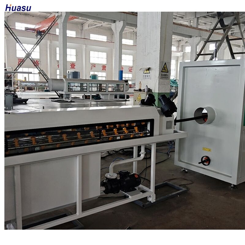 Linha de Extrusão de Tubo Corrugado de Parede Simples com Resfriamento a Água com Relação L/D 33/38/40 e Material do Cilindro 38CrMoAlA