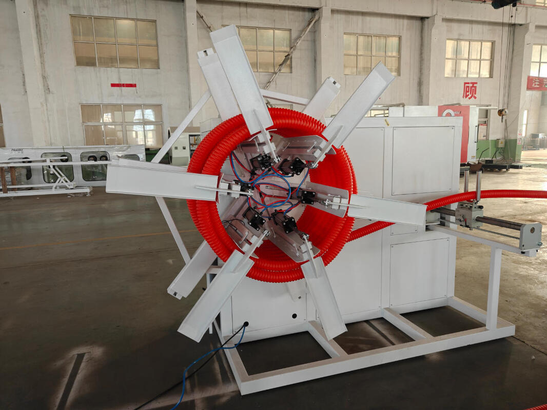 Linha de Extrusão de Tubo Corrugado de Parede Simples com Resfriamento a Água e Motor Principal Siemens para Operação Contínua