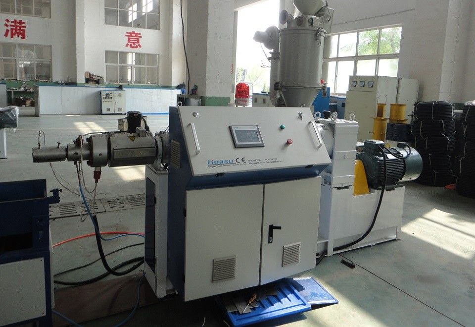 Linha de produção ondulada CE da tubulação da única parede automática completa ISO9001