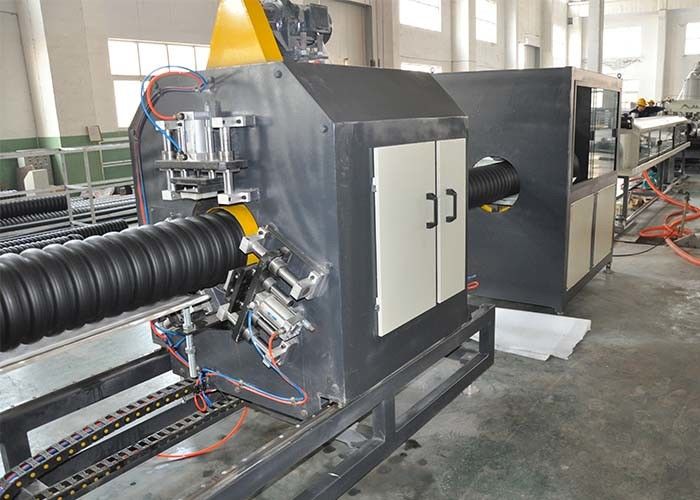 Parede do PE dos PP a única corrugada conduz a linha de produção identificação 200mm