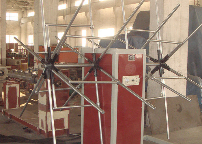 linha linha ondulada da extrusão da tubulação do PVC de 16-1200mm da extrusão da tubulação da única parede do PE