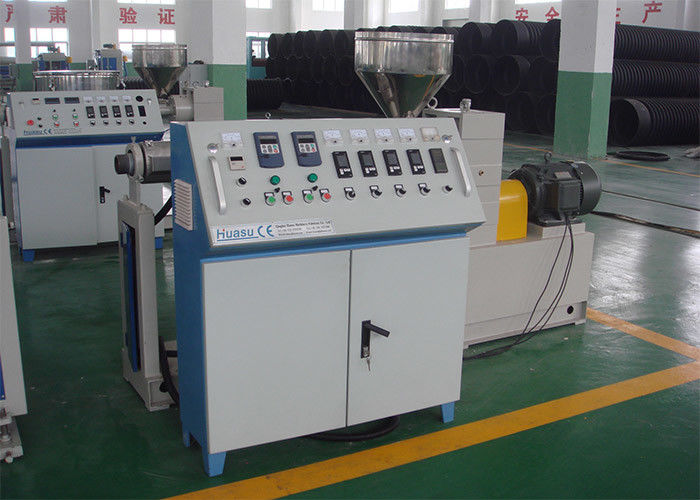 Linha ondulada tubo/mangueira da extrusão da tubulação da única parede de PVC/PE/PP da tubulação da corrugação