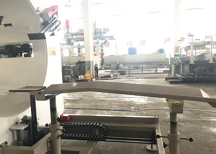 A parede dobro de duas extrusora corrugou a tubulação que faz a máquina da extrusão da tubulação de Dwc da máquina