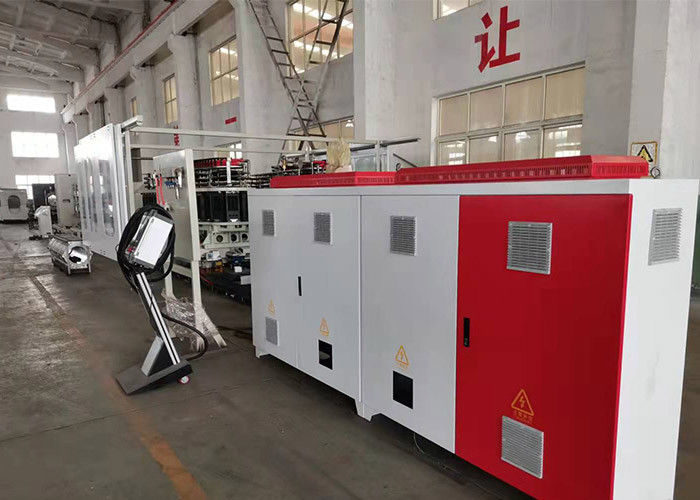 Linha de produção completa linha ondulada da tubulação da extrusão da tubulação da parede dobro de SBG 600