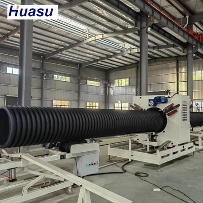 High Productivity Double Wall Corrugated Pipe Extrusion Line with 32-1600mm Pipe Diameter Range and Siemens PLC Technology