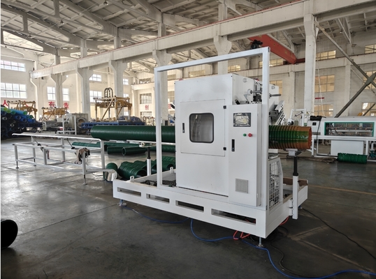 Twin Screw Extruder Durable Pvc Pipe Extrusion Line For Water Drainage